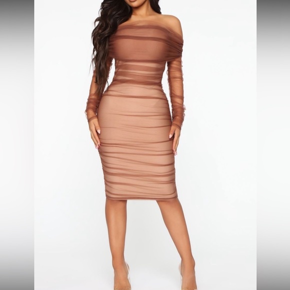 Perfect dress for the fall parties size M very little stretch - Picture 1 of 1